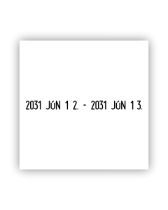 COLOP Printer S 120/DD Mini dupla dátumbélyegző